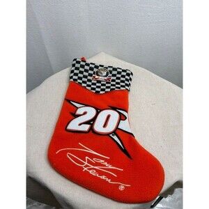2004 Tony Stewart #20 Nascar Christmas Stocking Trevco New With Tags